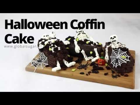 Halloween Coffin Cake
