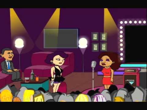 Thumbnail for chrisette michele if nobody sang along  music video(directed by solostarproductionz using goanimate) by Chrisette Michele