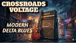 Crossroads Voltage — Dark Delta Blues Instrumental Album 🎸 Mississippi Slide Guitar Background Music