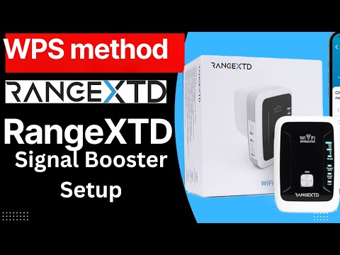 RangeXTD WIFI Signal Booster Setup Using WPS button No Password Required | RangeXTD Extender Setup