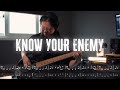 Rage Against The Machine Know Your Enemy Bass Cover With Play Along Tab