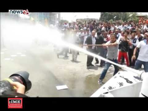 गुठी विधेयक तत्काल खारेज गर्न माग गर्दै भएको प्रदर्शनमा प्रहरीले हस्तक्षेप - NEWS24 TV