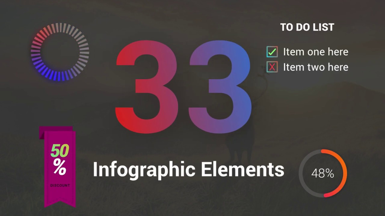 Infographic Elements Pack- After Effect