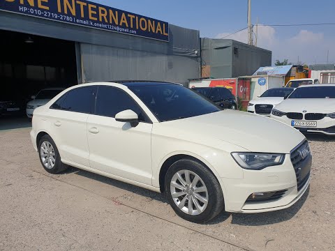 2015 AUDI A3 25 TDI F1082705 *WHITE*SUNROOF*