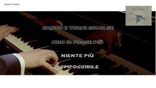 Raphael Gualazzi & The Bloody Beetroots Tanto Ci Sei karaoke strumentale ufficiale
