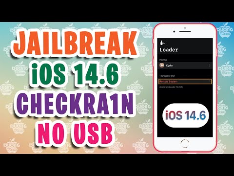 Jailbreak iOS 14.6 Checkra1n Windows NO USB
