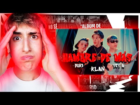 REACCIÓN A Hambre de Más - Klan, Duki, YSY A