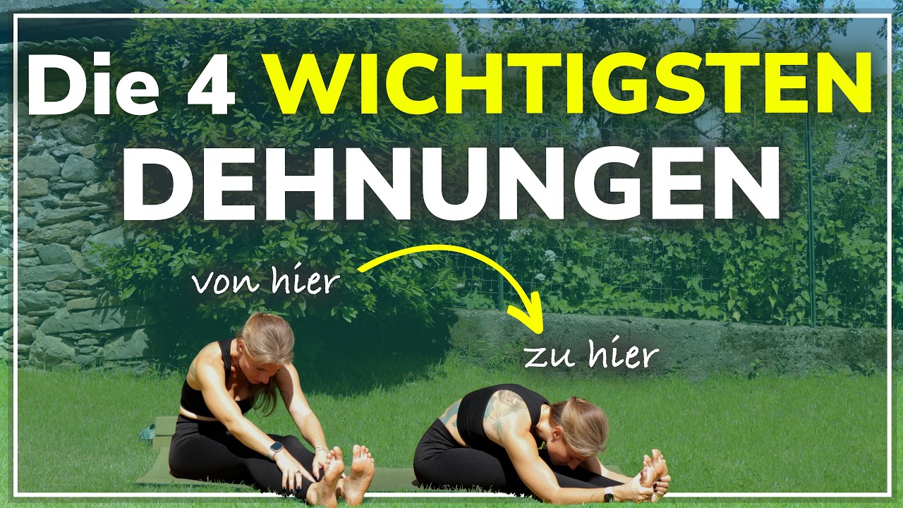 4 UNTERSCHÄTZTE Dehn-Übungen | sie verändern alles | endlich weiter kommen