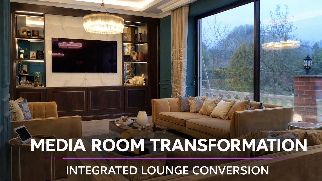 Smart Home Media Lounge