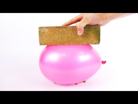 3 Simple Science Experiments - Balloons Video