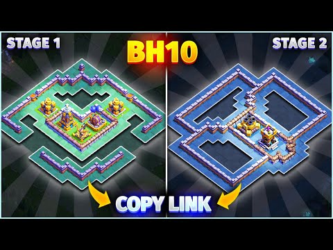 New Best BH10 Base | Builder Hall 10 Base Link | Clash of Clans