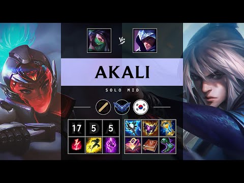 Akali Mid vs Talon: Godlike - KR Diamond Patch 14.24