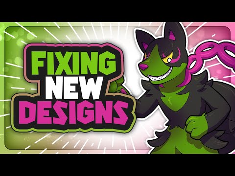 Fixing Okidogi, Munkidori and Fezandipiti | Pokemon Redesign Scarlet and Violet