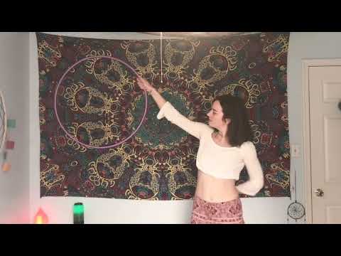 HOOP TUTORIAL! Intermediate dancey combo