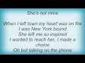Robbie Robertson - She's Not Mine Lyrics