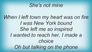 Robbie Robertson - She&#39;s Not Mine Lyrics