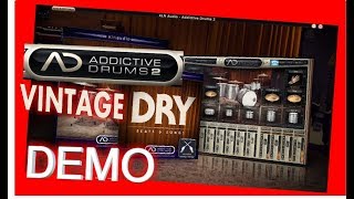 Video thumbnail for VINTAGE DRY Adpak DEMO - Addictive Drums 2 - XLN Audio by PBOenVIDEO