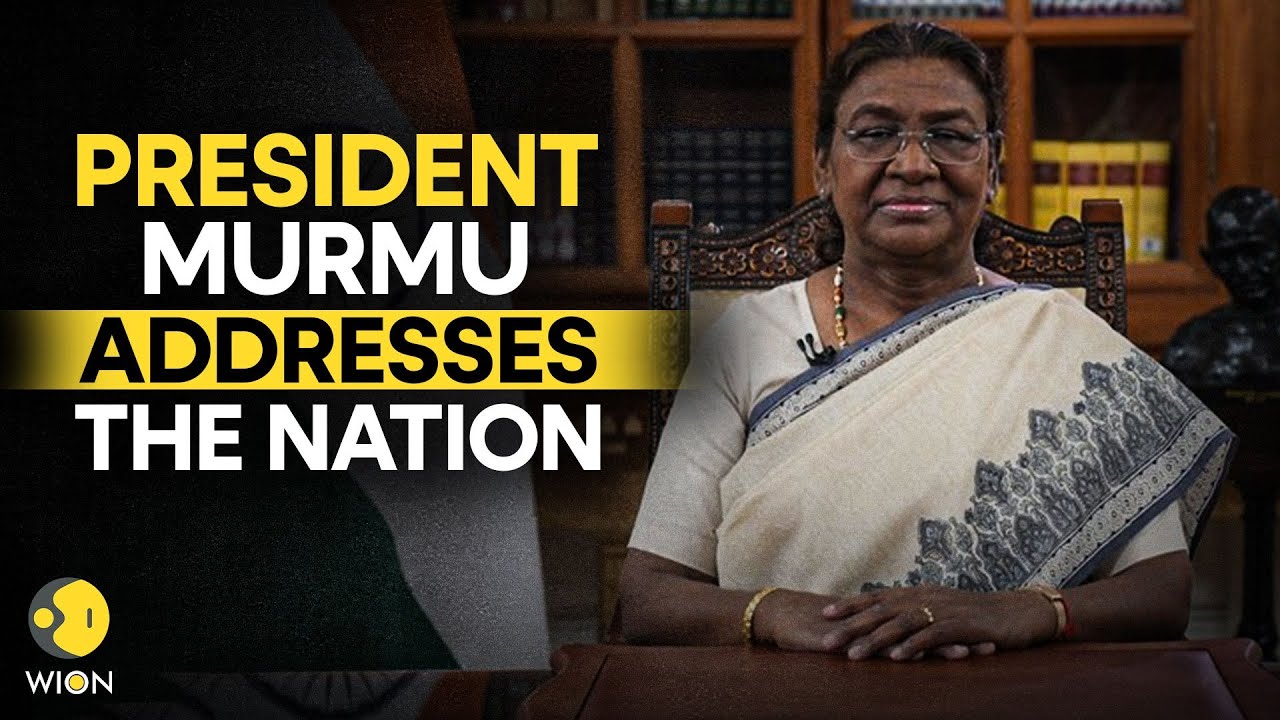 President Droupadi Murmu Address To The Nation On The Eve Of 79th Independence Day | WION LIVE