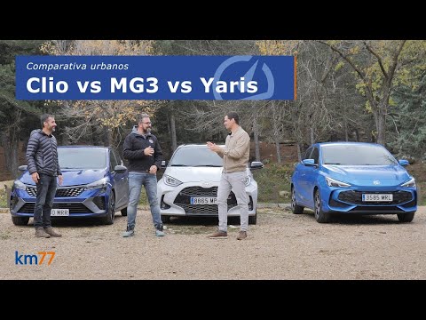The best small hybrids: MG3 vs Renault Clio vs Toyota Yaris | km77.com