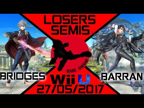 Bair Smash 13 Losers Semis - Bridges (Corrin) Vs. Barran (Sheik) - Smash Wii U
