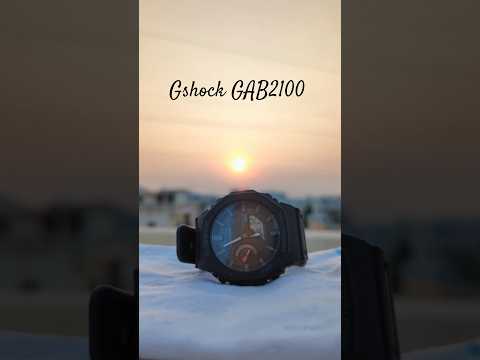 Casio G-shock GAB2100 Solar Charging. link in comments.