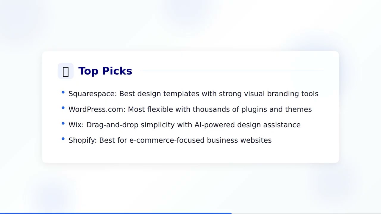 Website Builder Comparison