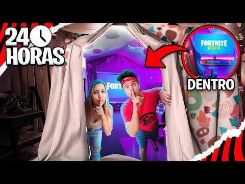 PASSAMOS A NOITE NA MAIOR CABANA DE COBERTOR DO MUNDO!