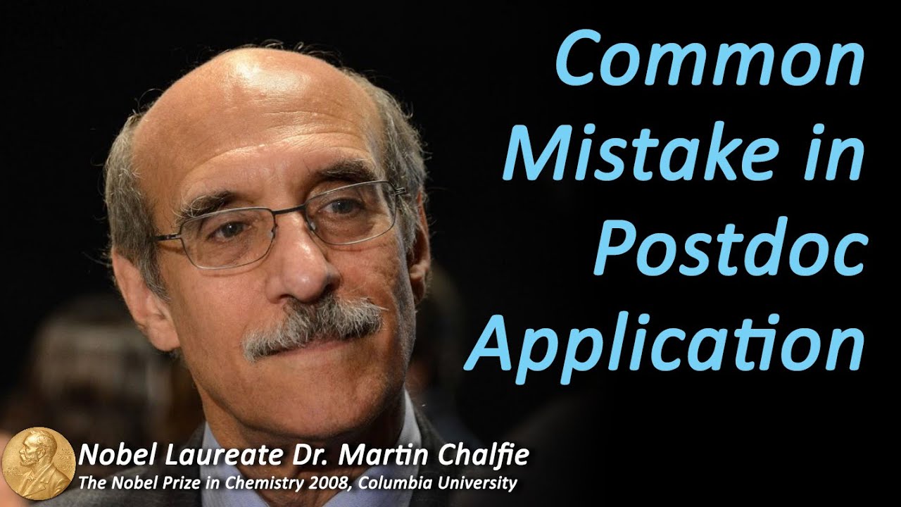 How to Apply For Postdoc By Nobel laureate: Dr. Martin Chalfie I Santosh Bharti