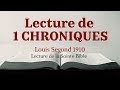 1 CHRONIQUES (Bible Louis Segond 1910)