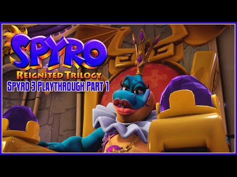 Spyro Reignited Trilogy - Spyro 3 Playthrough Part 1