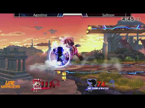 OUG 2018 - SSB4: Agostino (Wario, Mario) vs Sultoon (Mr. G&W) - Pools
