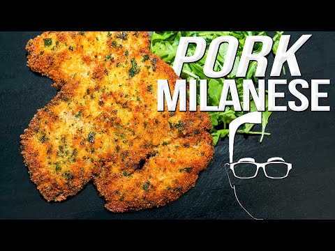 THE BEST PORK RECIPE YOU'VE NEVER HAD - PORK MILANESE | SAM THE COOKING GUY 4K