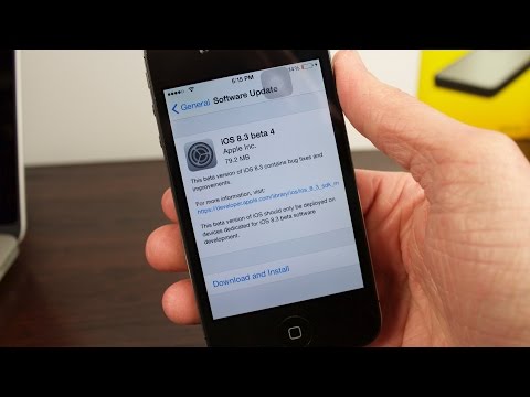 iOS 8.3 Beta 4: Message Filtering Adjustments & More!