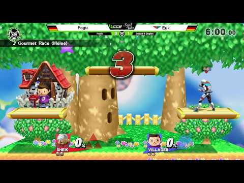 CCExSV - Fogu (Villager) Vs. NG | Euk (Shiek) - Pools - Smash 4 Singles