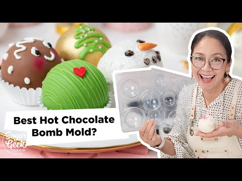 The BEST hot chocolate bomb molds!