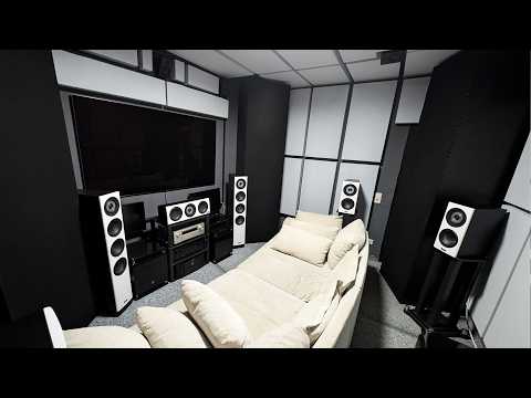 CHRIS' neues 17.000€ HEIMKINO! 🍿 (Dolby Atmos + Auro 3D)