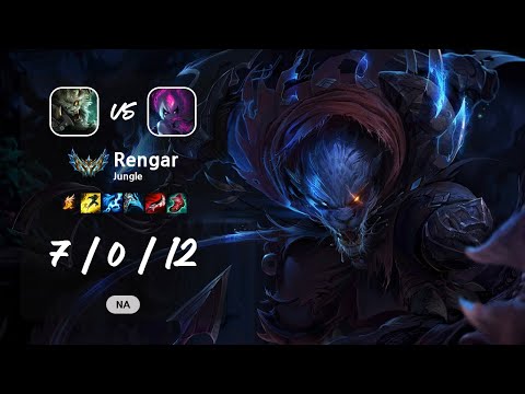 Rengar Jungle vs Evelynn - NA Challenger Patch 13.12