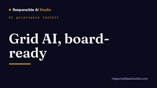 Board-Ready AI Governance for Energy — EU AI Act, NIS2 & NERC