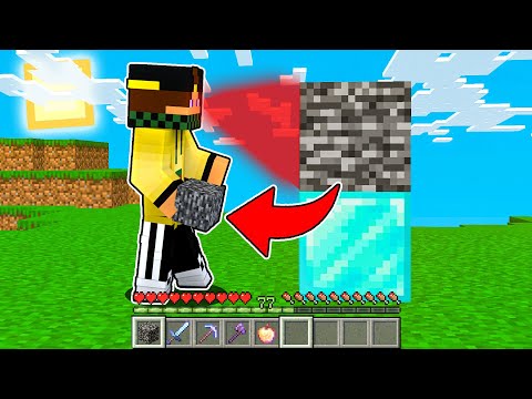 MINECRAFT MA QUELLO CHE GUARDI LO OTTIENI *OGGETTI OP* - CACCIA ALL'UOMO