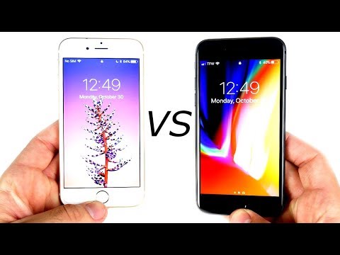 iPhone 6S vs iPhone 8 Speed Test!