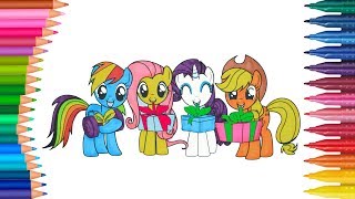 My Little Pony ✨ Çizgi Film Karakteri boyama sayfası | Minik Eller Boyama Kitabı