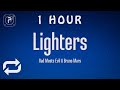 [1 HOUR 🕐 ] Bad Meets Evil - Lighters (Lyrics) ft Bruno Mars