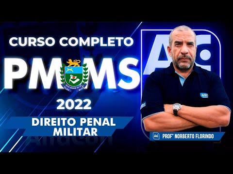 Concurso PM MS 2022 - Reta Final - Direito Penal Militar - Black Friday AlfaCon