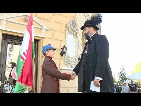 Kossuth beszéde a téren