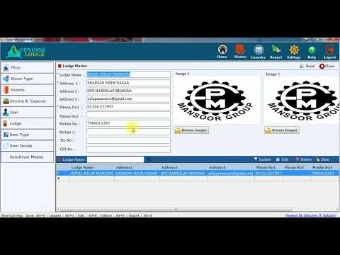 Offline gst lodge & hotel software, for windows, free demo/t...