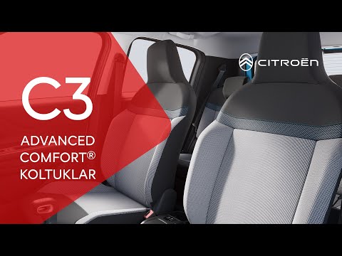 Yeni Citroën C3: Advanced Comfort Koltuklar