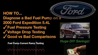 How to Diagnose a Bad Fuel Pump on 2000 Ford Expedition 5.4L