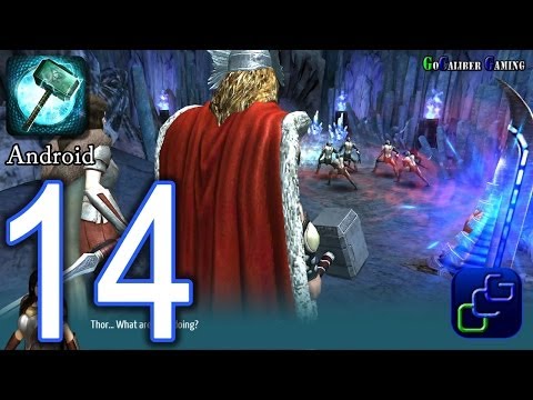 Thor: The Dark World - The Official Game Android Walkthrough - Part 14 - JOTUNHEIM Stages: 34-36