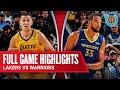 LAKERS Vs WARRIORS CALIFORNIA CLASSIC FULL GAME HIGHLIGHTS July 5 2025