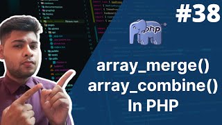 array_merge & array_combine in php | how to merge two arrays in php | 